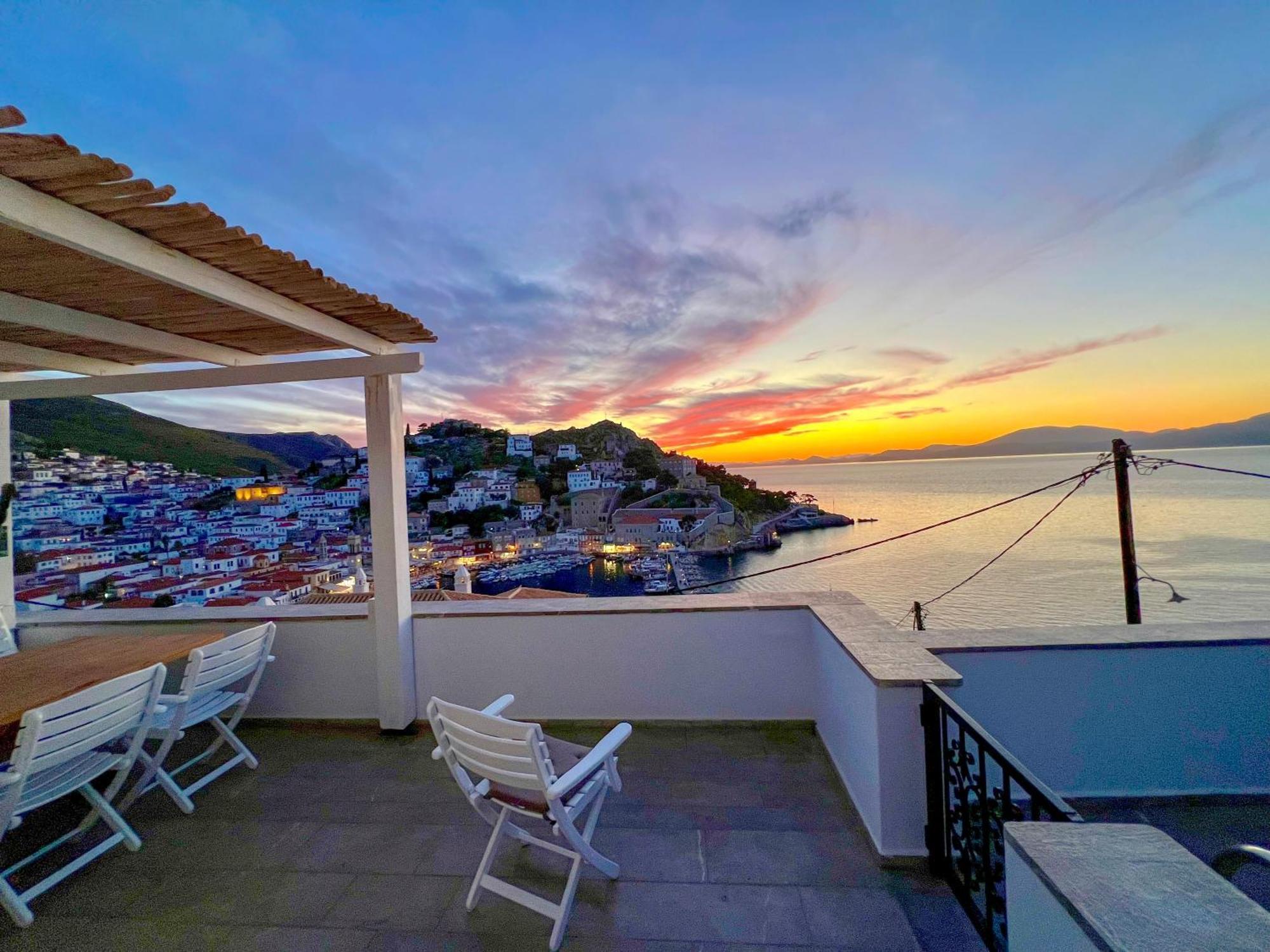 Villa Sunset Hydra  Exteriör bild